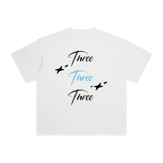 Threes Tee
