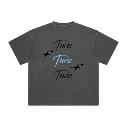 Threes Tee