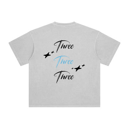 Threes Tee